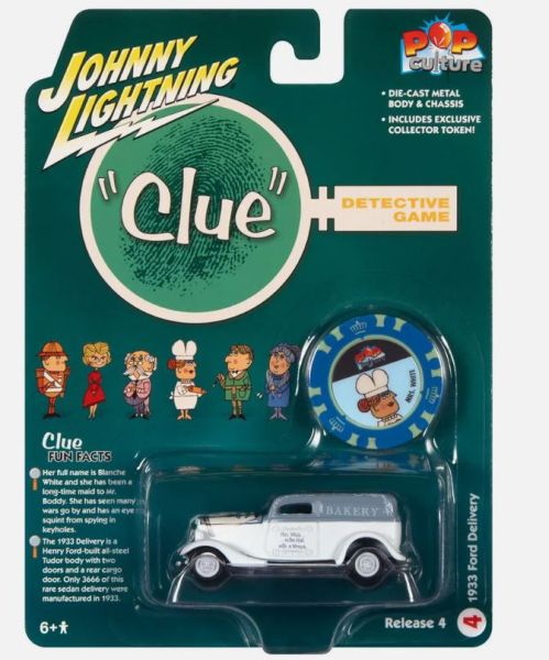 JLPC009-D - FORD Delivery 1933 grey - CLUE - from the POP CULTURE 2022 series in blister pack - 1