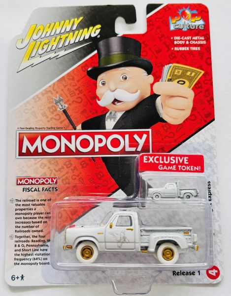 JLPK011-D-BLANC - DODGE Midnight Express 1978 White - MONOPOLY - from the POP CULTURE 2023 series in blister pack - 1