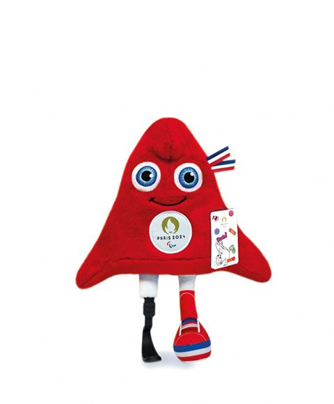 JO2410 - Official mascot of the Paris 2024 Paralympic Games - 25 cm - 1