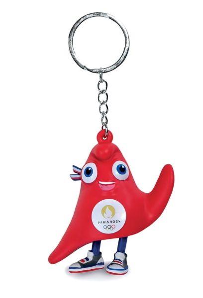 JO2415 - Keyring of the Paris 2024 Olympic Games - 7 cm - 1