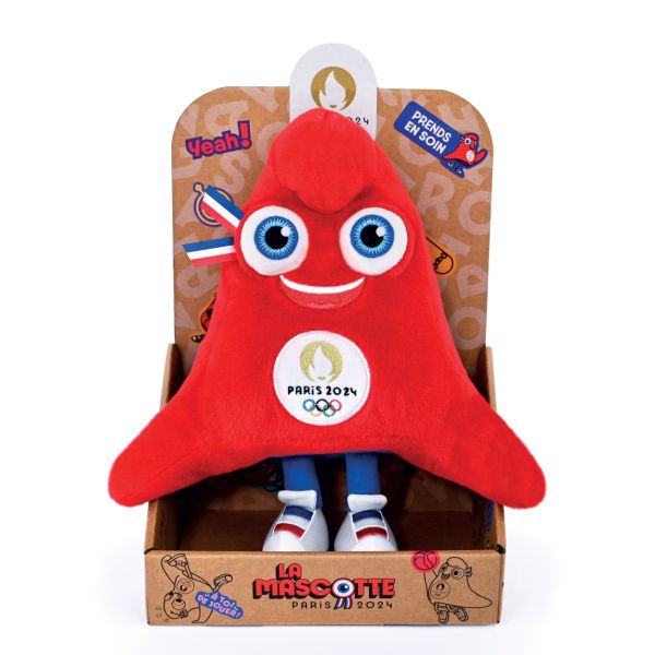 JO2497 - Official mascot plush toy of the Paris 2027 Olympic Games - 27cm - 1