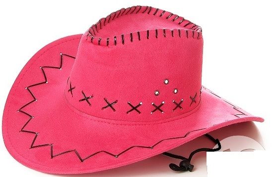 LP00004 - Cowboy Fushia Hat - 1