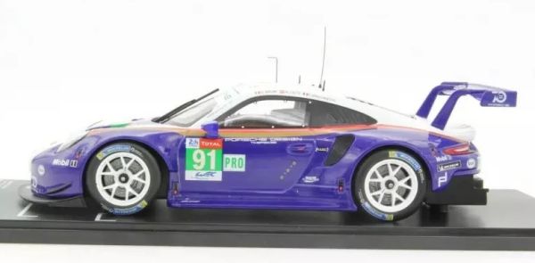 IXO-LEGT18004 - PORSCHE 911 GT3 RSR #91 driven by Lietz/Bruni/Makowiecki at the 2018 24 Hours of Le Mans - 1