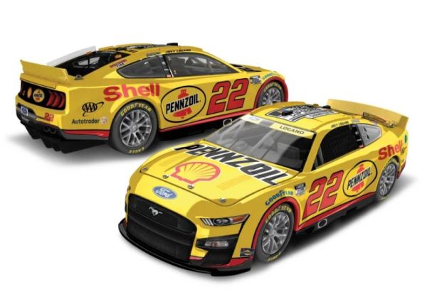 LR-C222222SHPJLCHA - FORD Mustang #22 Champion Nascar Cup 2022 Joey LOGANO - SHELL PENNZOIL - 1