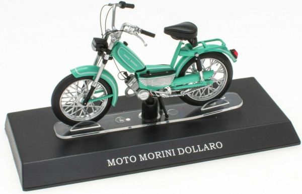 MAGMOT007 - Moped MOTO MORINI Dollaro 1972 green - 1