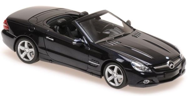 MXC940037531 - MERCEDES BENZ SL-Class convertible 2008 black - 1