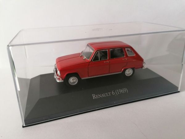 MAGARG27 - RENAULT 6 1969 red in blister - 1