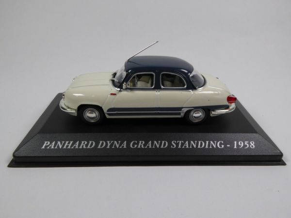 MAGCSPADYNAGRAND - PANHARD Dyna Grand Standing 1958 White and blue - 1