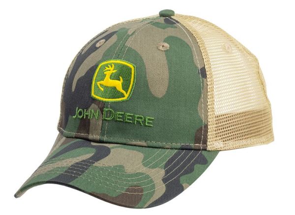 MC13080003BK - Trucker cap JOHN DEERE camouflage pattern - 1