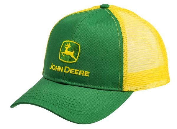 MC13080277YW - JOHN DEERE green and yellow trucker cap - 1