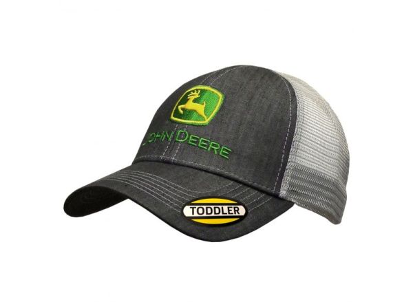 MC53080422CH - JOHN DEERE Grey Children’s Mesh Cap with Back - 1