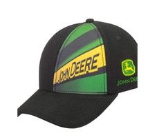 MCL201916011 - Baseball cap with the inscription JOHN DEERE printed black - 1