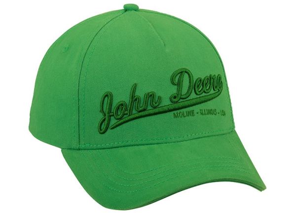 MCL201919011 - basecap cap JOHN DEERE 3D green - 1