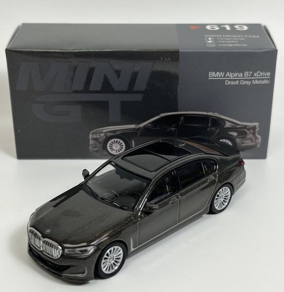 MGT00619-L - BMW Alpina B7 XDrive Dravit Metallic Grey - 1