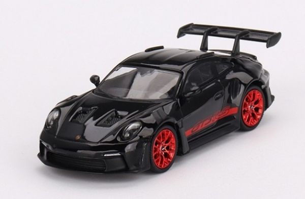 MGT00681-L - PORSCHE 911 (992) GT3 RS Black with red marking - 1