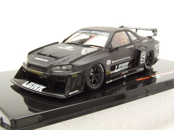 IXOMOC325.22 - NISSAN LB-ER34 Super Silhouette Skyline 2020 Black - 1