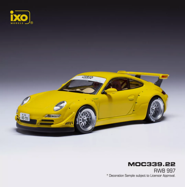 IXOMOC339.22 - PORSCHE RWB 997 yellow - 1