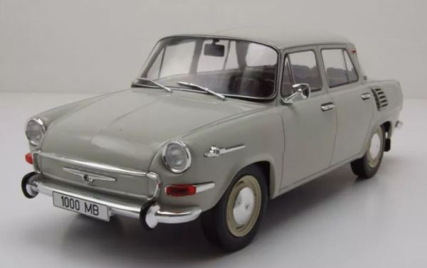 MODMCG18275 - SKODA 1000 MB 1964 Grey - 1