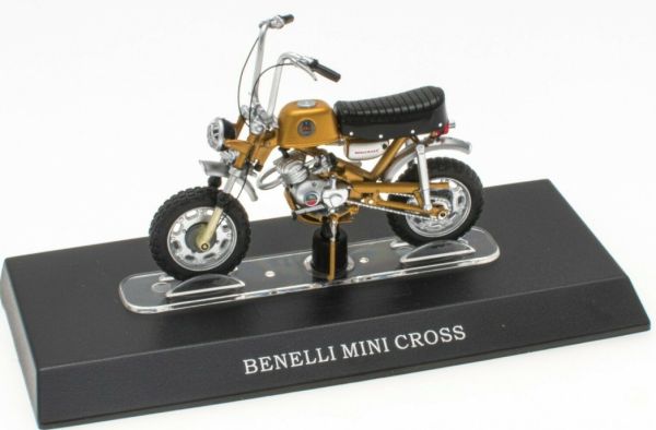 MAGMOT009 - Moped BENELLI mini cross gold - 1