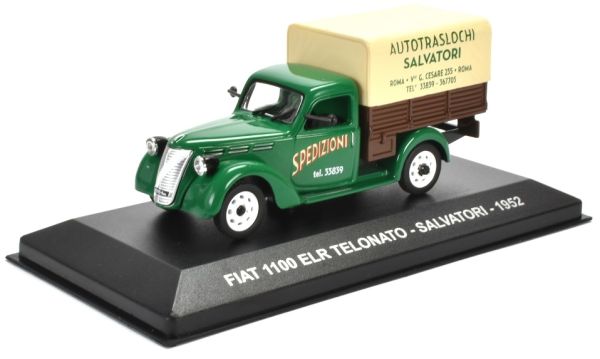 NET0047 - FIAT 1100 ELR 1952 flatbed Italian delivery company SPEDIZIONI SALVATORI - 1