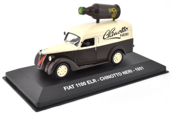 NET0049 - FIAT 1100 ELR 1951 panel van of Italian beverage manufacturer CHINOTTO NERI - 1