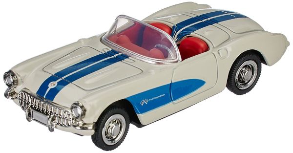 NEW48013G - CHEVROLET Corvette 1957 convertible white - 1