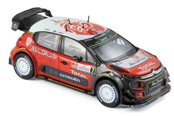 NOREV155363 - CITROEN C3 WRC N°7 - POLAND 2017 - A.Mikkelsen/A.Jaeger - 1