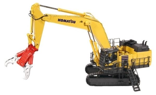 NZG9991 - KOMATSU PC1250 excavator with demolition grapple - 1