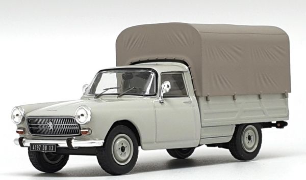 ODE112 - PEUGEOT 404 Pick-up with grey tarpaulin - 1