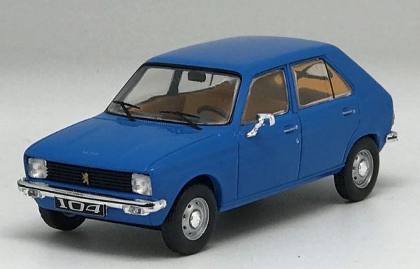 ODE127 - PEUGEOT 104 1972 Blue - Limited to 500 units. - 1