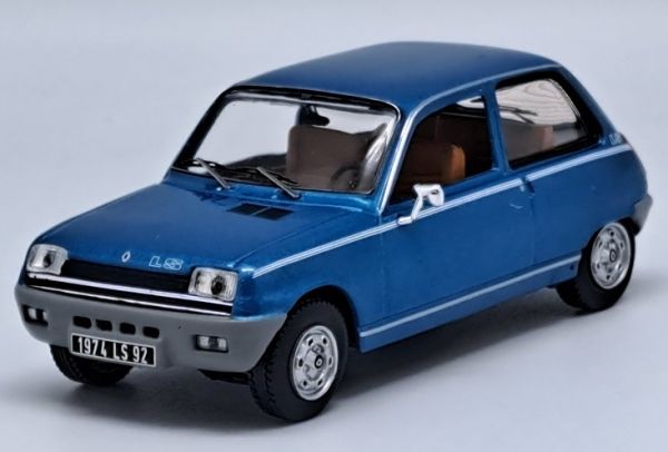 ODE130 - RENAULT 5 LS 1974 Blue - Limited to 750 copies. - 1