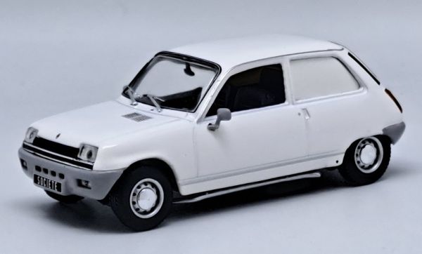 ODE132 - RENAULT 5 Company White - Limited to 504 copies. - 1