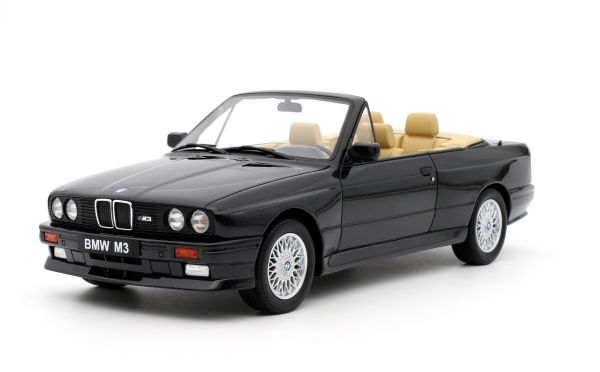 OT1012 - BMW E30 M3 convertible 1989 Black - 1