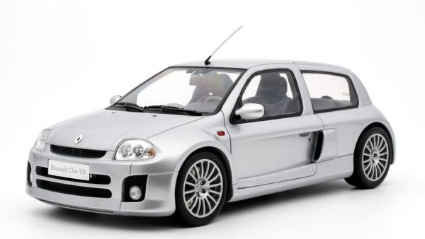 OT1034 - RENAULT Clio V6 Phase 1 2001 Silver - 1