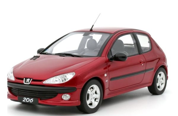 OT1039 - PEUGEOT 206 S16 1999 Red - 1