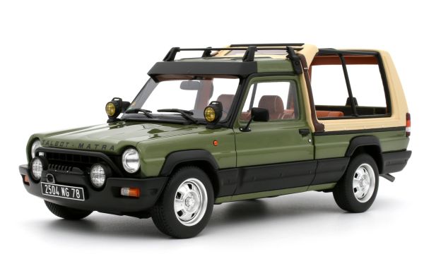 OT1096 - TALBOT Matra Rancho Découvrable 1981 Green - 1