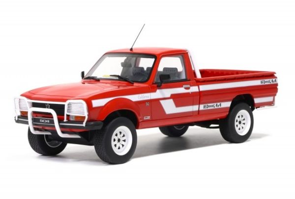 OT436 - PEUGEOT 504 Pick-up Dangel 1993 Fire engine red - 1