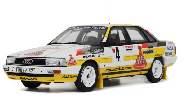 OT439 - AUDI 200 Quattro White Monte Carlo Rally 1987 - 1