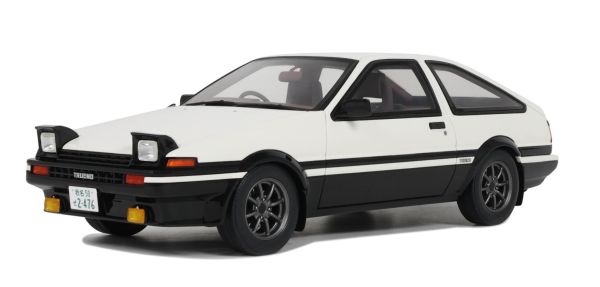 OT444B - TOYOTA Sprinter Trueno AE86 Twin Cam 1985 White - 1