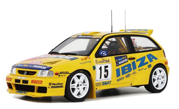 OT445 - SEAT Ibiza Yellow car kit #15 Monte Carlo Rally 1998 H.ROVANPERA - 1