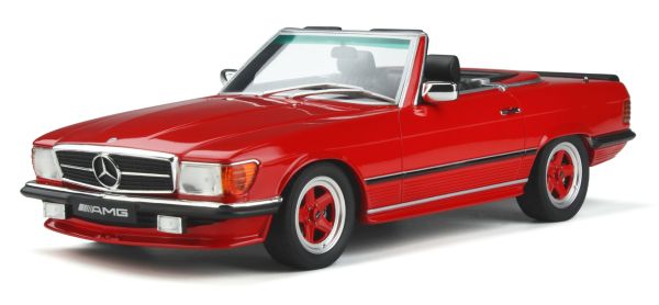 OT962 - MERCEDES BENZ R107 500 SL AMG Red 1986 - 1