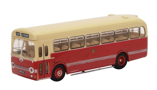 OXF76SB004 - Bus LEYLAND Tiger Club Saro Country - red and beige - 1