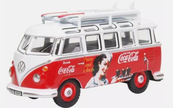 OXF76VWS008C - VOLKSWAGEN Type 1 Bus with surf COCA-COLA - 1