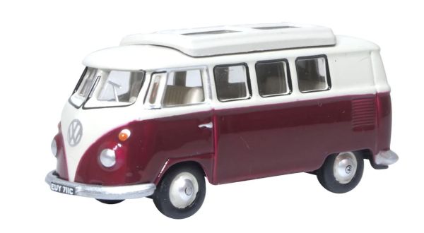 OXF76VWS010 - VOLKSWAGEN Type 1 Camper Titan red and beige - 1