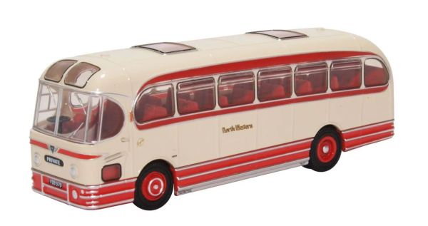 OXF76WFA007 - Bus AEC Weymann Fanfare NORTH WESTERN Red and beige - 1