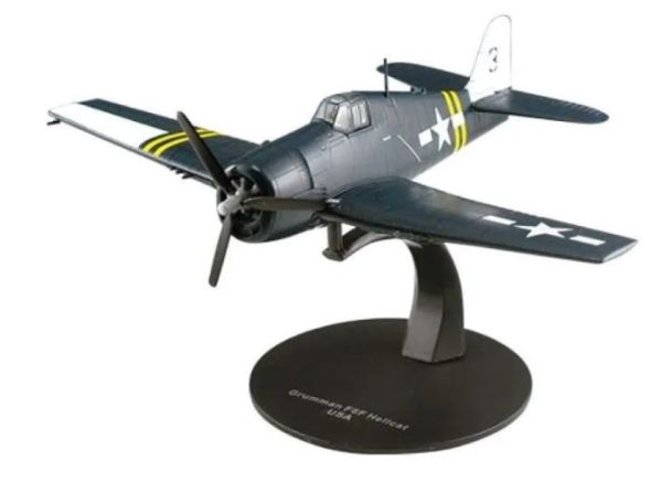 MAGWWIIAP013ZV - Aircraft with base - GRUMMAN F6F Hellcat - 1