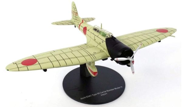 MAGWWIIAP014ZV - Aircraft with base - Aichi D3A Type 99 Dive Bomber model 11 - 1