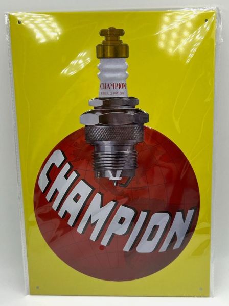 MAGPB212 - Metal plate CHAMPION - 20x30 cm - 1