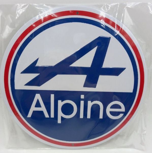 MAGPB229 - Round metal plate - ALPINE - Ø20 cm - 1