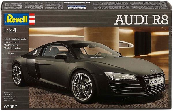 REV07057 - AUDI R8 model to mount and paint paint and glus not inclued - 1